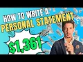 Master Your VA Claim Personal Statements