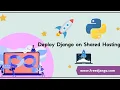 Deploy Django on shared Hosting on cpanel 2024 Django Configure on Linux Shared Hosting