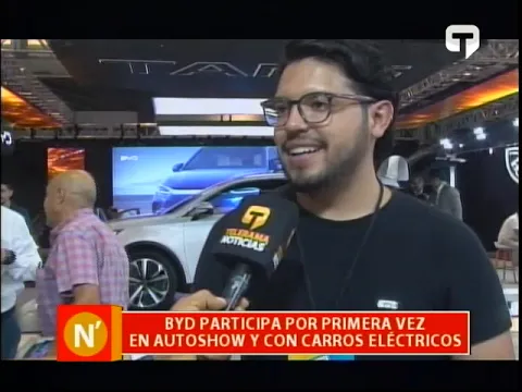 BYD participa por primera vez en Autoshow y con carros eléctricos