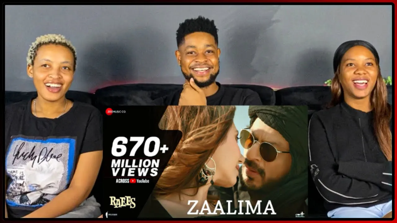 African Friends Reacts To Zaalima | Raees | Shah Rukh Khan & Mahira Khan | Arijit Singh & Harshdeep