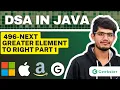 Next Greater Element I LeetCode 496 Top Interview Question Geekster Java DSA Stack Queues