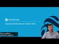 a quick introduction to StreamSets Control Hub