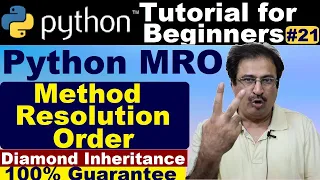 python method resolution order diamond inheritance diamond problem inheritance