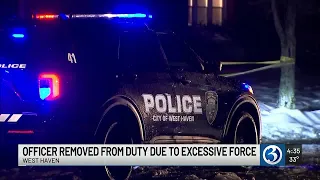 West Haven police to provide update on status of officer removed from duty due to excessive force