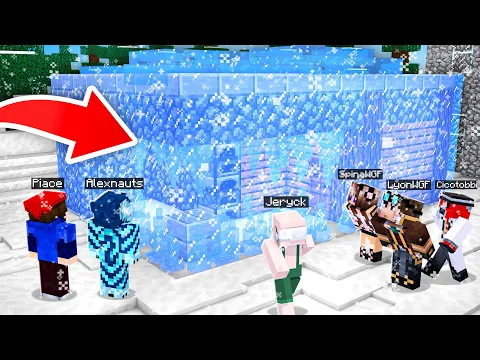 Video Thumbnail: SOPRAVVIVO AL FREDDO GLACIALE su MINECRAFT con I MIEI AMICI!