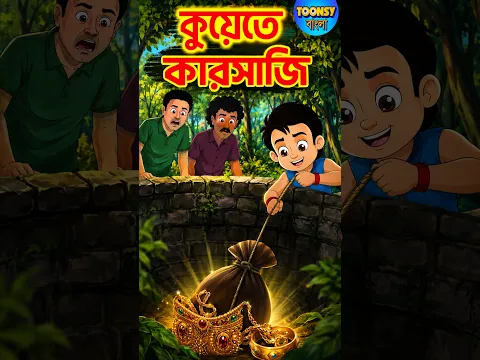 অভিশপ্ত কুয়োতে কী আছে? | Little Krish | TOONSY BANGLA