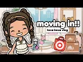 MOVING IN to my DREAM Youtuber Apartment Toca Boca Roleplay