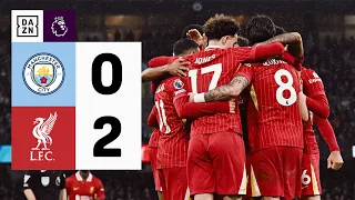 Manchester City vs Liverpool (0-2) | Resumen y goles | Highlights Premier League