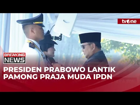 Presiden Prabowo Lantik Pamong Praja Muda IPDN