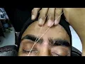 Men s Unibrow Threading Tutorial How to Shape Heavy Eyebrow Growth