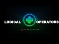Logical Operators - Python Programming