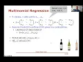 Machine Learning 12 Multinomial Logistic Regression and Softmax