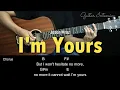 I m Yours - Jason Mraz EASY Guitar Tutorial with Chords