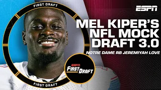 MEL KIPER S 2026 NFL MOCK DRAFT 3 0 Part 1 Yates First Draft