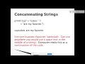 Python Lesson 3 Concentrating Strings and basic math operators