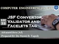 33 JSF Convertor Validator and Facelets Tags