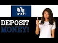 How To Deposit Money Into Ussa Account 2025