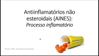 Antiinflamatórios não esteroidais (AINES): Processo inflamatório