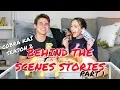 Behind the Scenes MUKBANG - Cobra Kai Season 2 Stories PART 1