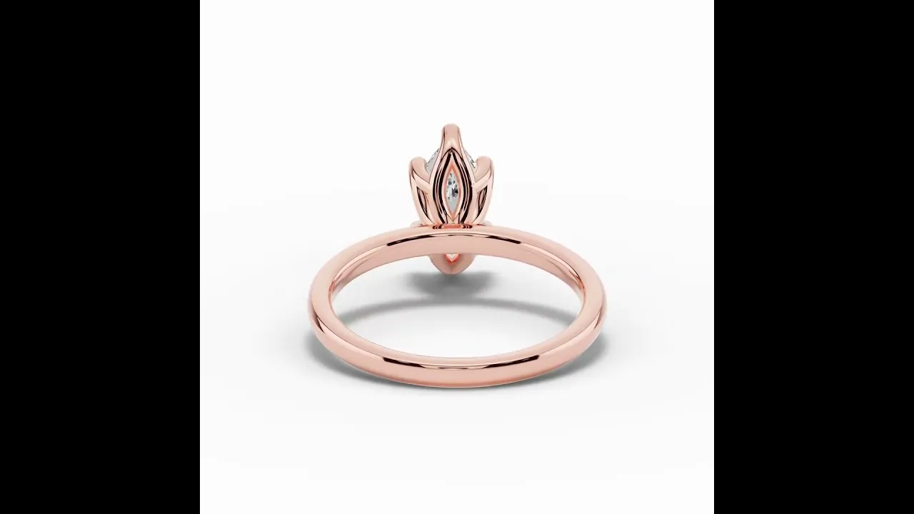 Marquise Lustre Solitaire