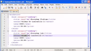 15 PHP and SimpleXML Section 4 - XML