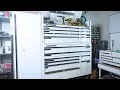 A Tour of my US General Series 3 Toolbox 56 Roll Cab and Top Chest