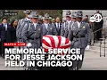 LIVE Presidents speak at Rev Jesse Jackson s memorial service in Chicago
