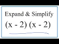 Expand Simplify x - 2 x