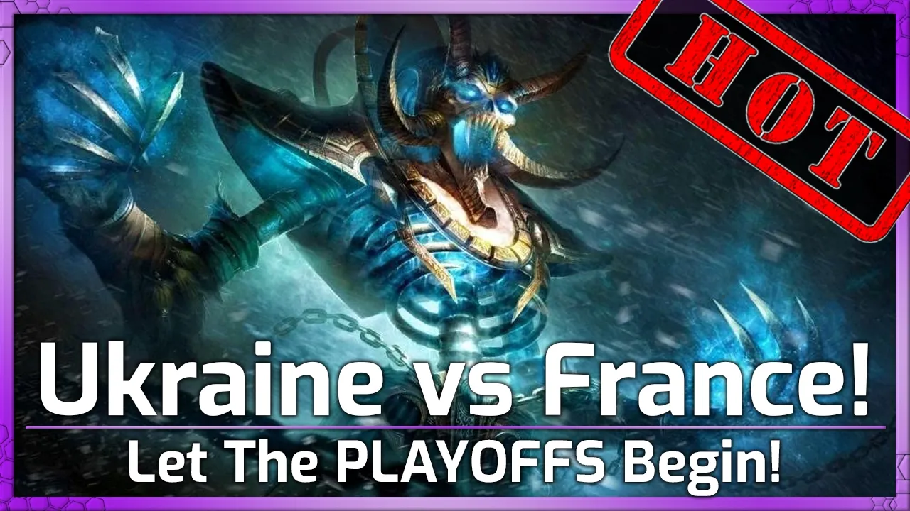 Ukraine vs France! Let the PLAYOFFS Begin! - Nations Cup - Heroes of the Storm