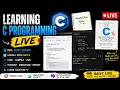 LIVE - 02 Learning C Programming from Scratch Study With Me
