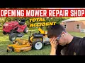 I ACCIDENTALLY STARTED A WILDLY SUCCESSFUL MOWER REPAIR SHOP
