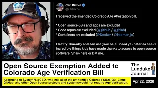 Open Source Exemption Added to Colorado Age Verification Bill