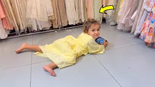 اصالة نامت في متجر الملابس شوف جلجل عملت اية 