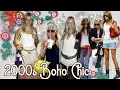 2000s boho chic aesthetic