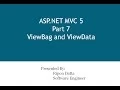 ASP NET C 5 Step by Step Part 7 ViewBag and ViewData