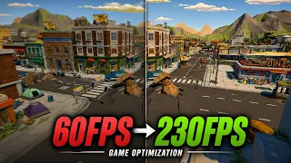 Unity Game Optimization Tutorial 60 FPS to 300 FPS
