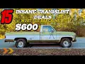 Must-See Craigslist Bargains - 15 Classic Cars at Crazy Prices