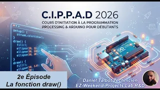 CIPAD 2026 Episode 2 Processing Introduction to the draw settings and keyPressed functions