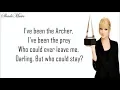 Download Lagu Taylor Swift - The Archer (Lyrics)