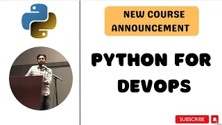 New Course Announcement Python for DevOps Learn Python from Basics