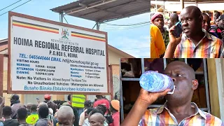 Doctors flee as Hon. Balaam storms Hoima Regional Referral Hospital to investigate poor services