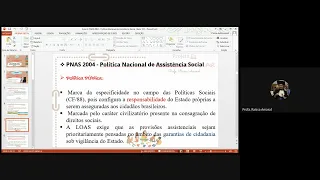 Aula 6 - PNAS/2004 - Política Nacional de Assistência Social