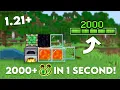 Best XP Farm Glitch Minecraft Bedrock - 2000 Levels Per Second