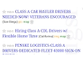 Craigslist truck driving jobs