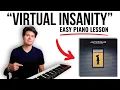 How to Play Virtual Insanity by Jamiroquai Piano Tutorial and Breakdown