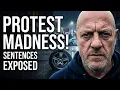 PROTEST MADNESS 30 Months Letting Tyre Down 12 Months For Assault