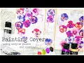 Let s PAINT SOME JOURNAL COVERS Using Iridescent Acrylics from Arteza and Napkins Junk Journals