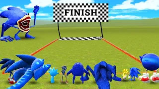 ¿QUIEN es el MAS RAPIDO de TODOS los SONIC? 😱