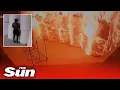 Worker accidentally sets factory ablaze out of CURIOSITY