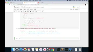 Python Email Function with Gmail